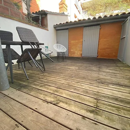 La Terrasse Centre Gare Wifi T2 Apartament *
